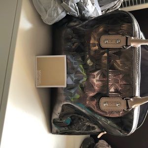 Michael Kors Gun Metal Handbag